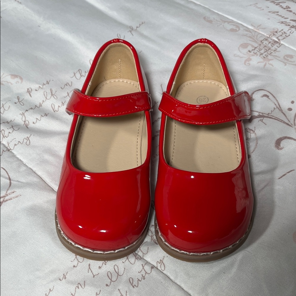 KIDS Red Dress Shoes